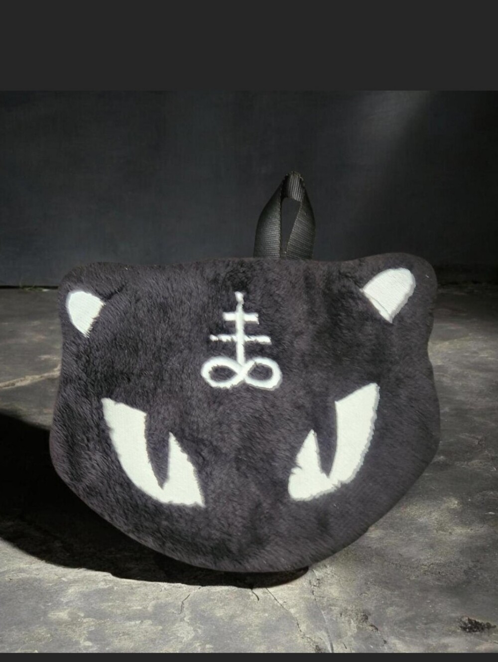 Killstar Lucipurr Fur Backpack OS